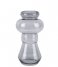 Present Time  Vase Morgana Glass Medium Dark Grey (PT3546GY)