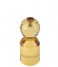Present TimeCandle holder Crystal Art large Ball Yellow (PT3643YE)