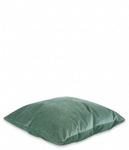 Present Time Kaste pude Cushion Tender Velvet Grayed Jade (PT3721GR)