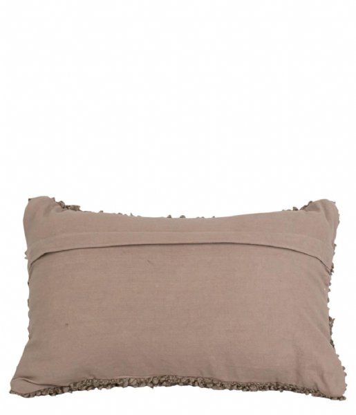 Present Time Kaste pude Cushion Purity cotton Taupe Brown