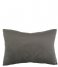 Present Time Kaste pude Cushion Ribbed velvet Moss Green (PT3791GR)