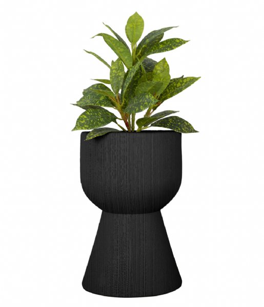 Present Time  Plant pot Tam Tam medium Black (PT3876BK)