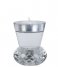 Present Time Lysestage Candle holder Crystal Art duo small Clear (PT3759CL)