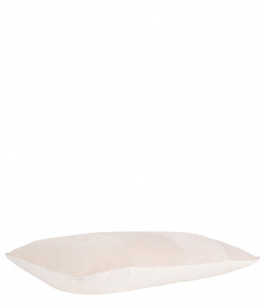 Present Time Kaste pude Cushion Ribbed velvet Ivory (PT3791WH)