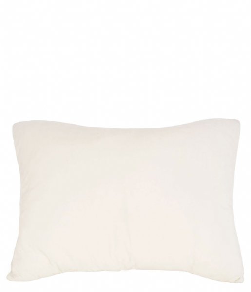Present Time Kaste pude Cushion Ribbed velvet Ivory (PT3791WH)