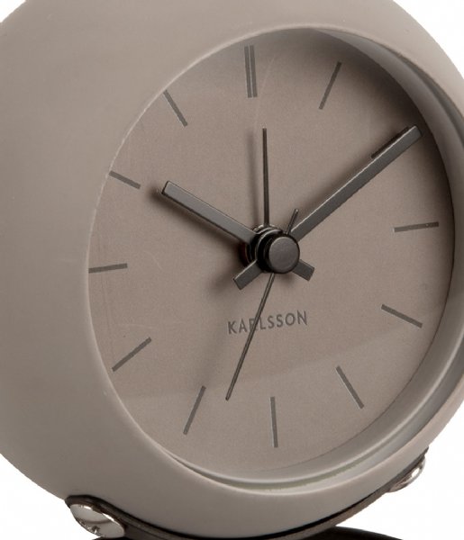Karlsson  Alarm clock Nirvana Globe dark Warm Grey (KA5857GY)