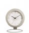 KarlssonTable clock Nirvana Globe Warm Grey (KA5858WG)