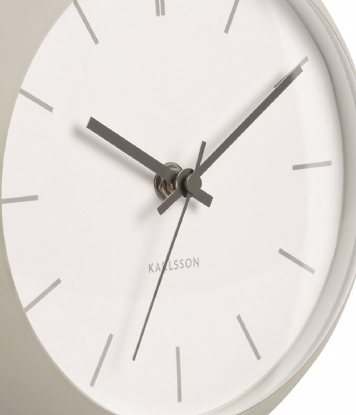 Karlsson  Table clock Nirvana Globe Warm Grey (KA5858WG)