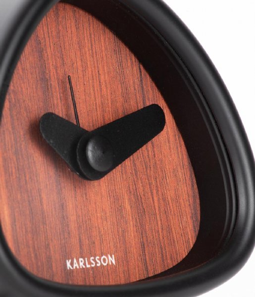 Karlsson  Alarm clock Triangle Dark Wood (KA5866DW)