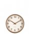 KarlssonTable clock Pure wood grain Ivory (KA5874WH)
