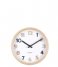 KarlssonTable clock Pure wood grain Multi Color (KA5875MC)