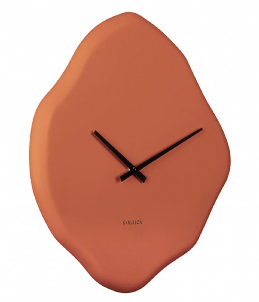 Karlsson  Wall Clock Organic Diamond Burned Orange (KA5895OR)