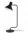 Leitmotiv Bordlampe Table Lamp Office Curved Metal Black (LM2060BK)