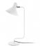 LeitmotivTable Lamp Office Curved Metal White (LM2060WH)