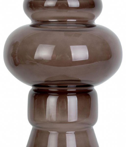 Present Time  Vase Morgana glass medium Cholocate Brown (PT3546BR)