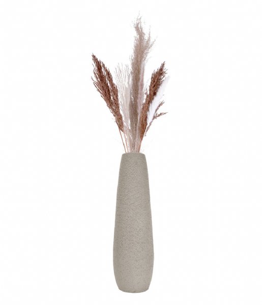 Present Time  Vase Elegance polyresin Warm Grey (PT3754WG)