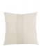 Present Time Kaste pude Cushion Leather Look square Off White (PT3803WH)