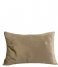 Present Time Kaste pude Cushion Leather Look rectangle Moss Green (PT3804GR)