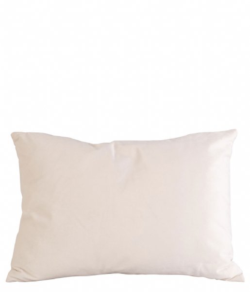 Present Time Kaste pude Cushion Leather Look rectangle Off White (PT3804WH)