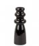 Present TimeVase Sparkle Bottle Glass Black (PT3931BK)