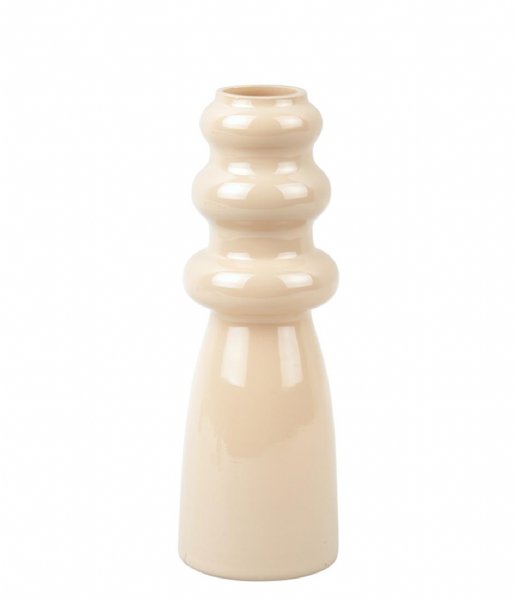Present Time  Vase Sparkle Bottle Glass Sand Brown (PT3931SB)