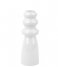 Present TimeVase Sparkle Bottle Glass White (PT3931WH)