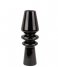Present TimeVase Sparkle Cone Glass Black (PT3932BK)