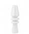 Present TimeVase Sparkle Cone Glass White (PT3932WH)