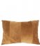 Present Time Kaste pude Cushion Ribbed velvet Cholocate Brown (PT3791BR)