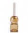 Present Time Lysestage Candle holder Crystal Art medium Squared Sand Brown (PT3641SB)