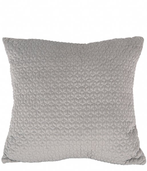 Present Time Kaste pude Cushion Hexagon Velvet Grey (PT3674)