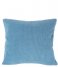 Present Time Kaste pude Cushion Motive Velvet Jeans Blue (PT3670)