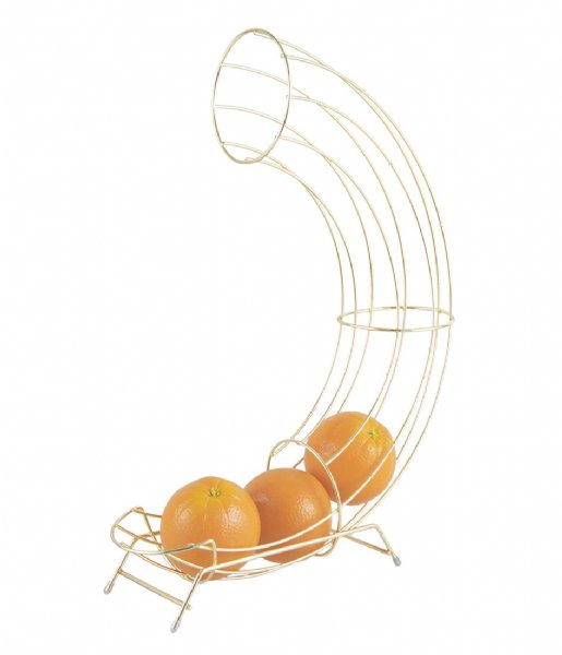 Present Time  Orange holder Wired iron Gold plated (PT3359GD)