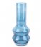 Present Time  Vase Blush Glass Large Dark Blue (PT3624BL)