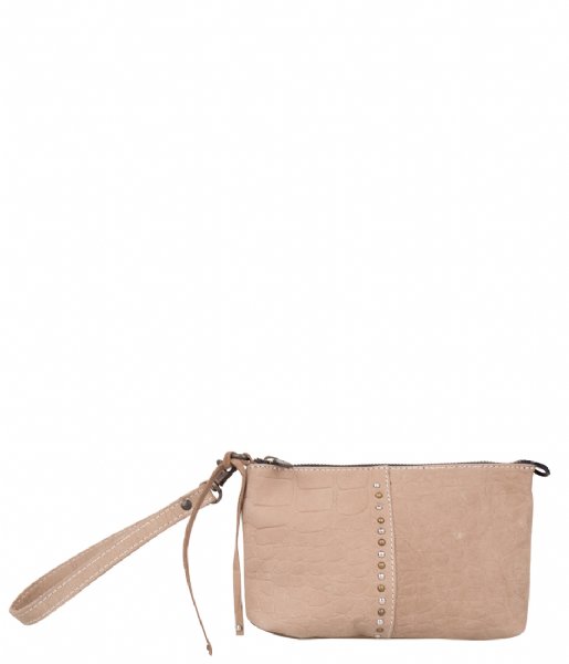 Pretty Hot And Tempting  Pretty Basic Clutch Bag almond brown