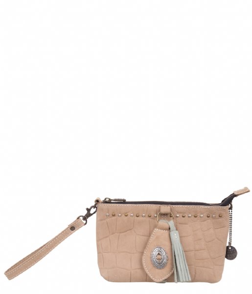Pretty Hot And Tempting  Clutch Bag almond brown