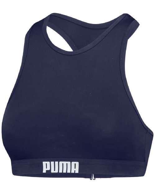 Puma  Racerback Swim Top Navy (001)