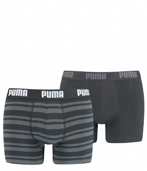 Puma  Heritage Stripe Boxer 2P 2-Pack Black (200)