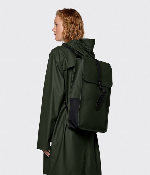 Rains  Backpack 15 Inch Green (03)