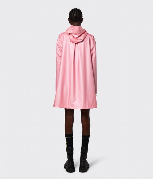Rains  A-Line Jacket Pink Sky (20)