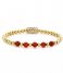 Rebel and Rose  Yellow Gold meets Amazing Grace - 6mm Geelgoud met rood
