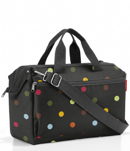 matron Pak at lægge hvor som helst Reisenthel Rejsetasker Allrounder S Pocket Dots (MO7009) | The Little Green  Bag