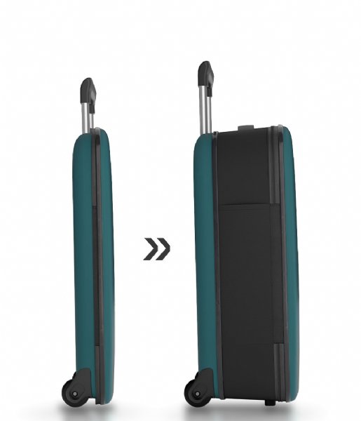 Rollink Håndbagage kufferter Vega II Foldable Deep Lagoon