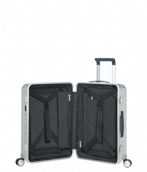 Samsonite Håndbagage kufferter Lite Box Alu Spinner 55/20 Aluminium (1004)