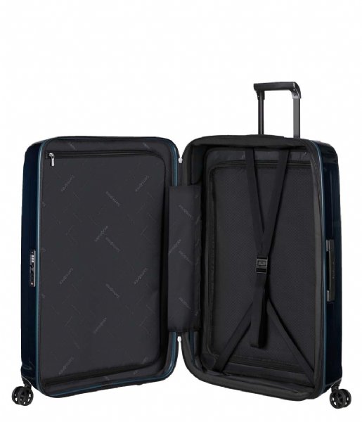 Samsonite Håndbagage kufferter Nuon Spinner 55/20 Expandable Metallic Dark Blue (9015)