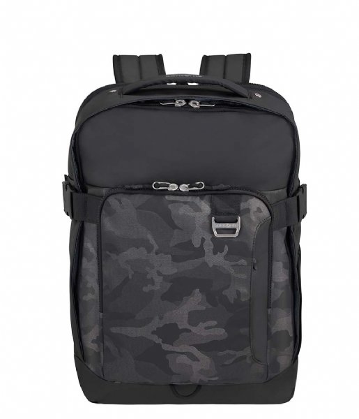 Samsonite  Midtown Laptop Backpack L Expandable Camo Grey (L403)