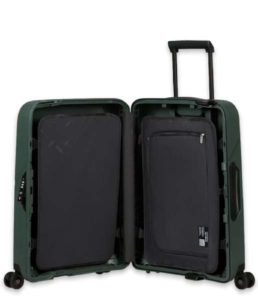 Samsonite Håndbagage kufferter Magnum Eco Spinner 55/20 Forest Green (1339)