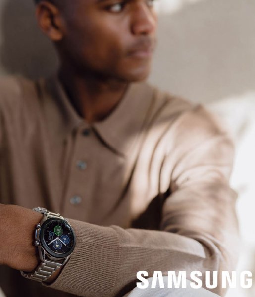 Samsung  Samsung Galaxy 3 smartwatch Special edition SA.R850SH Zilverkleurig