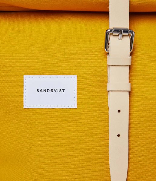 Sandqvist  Dante Yellow with Natural Leather (SQA1576) 