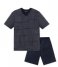 Schiesser  Pyjama Short Dark Blue (803)
